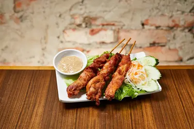 Grilled Chicken Skewers